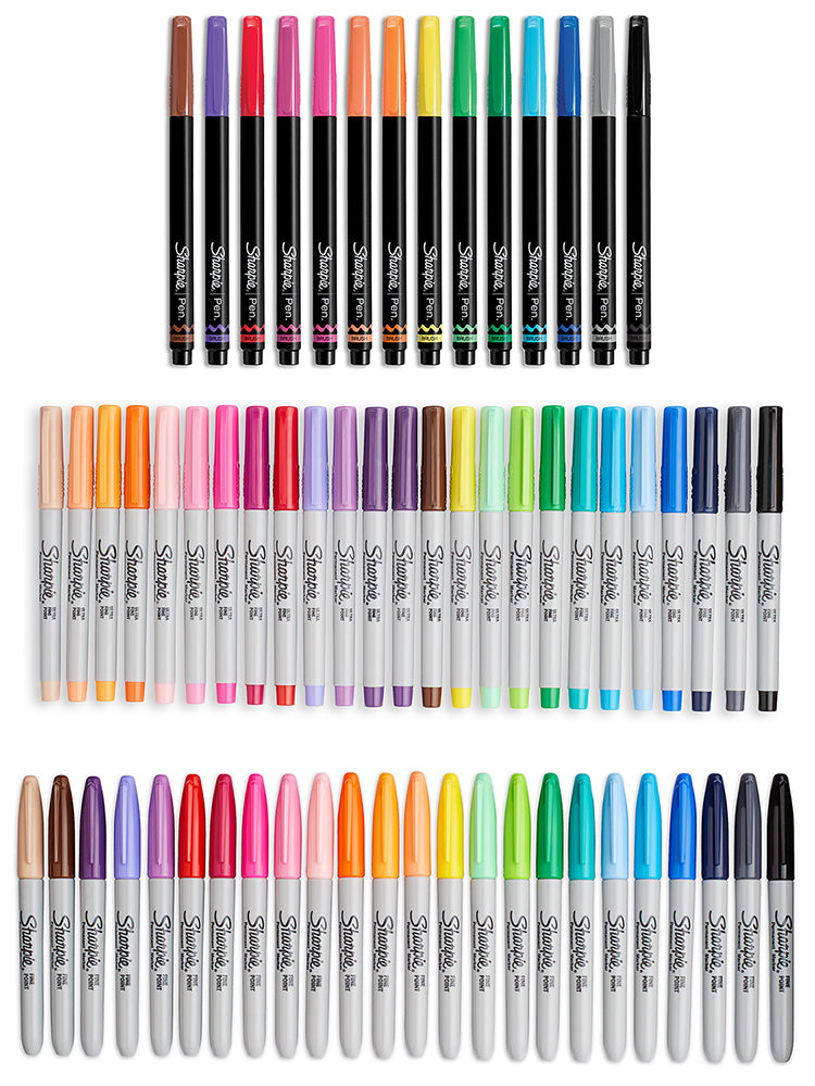 Sharpie Mystery Color Special Edition Permanent Marker Spinner Pack - Assorted Colors - 30 ct