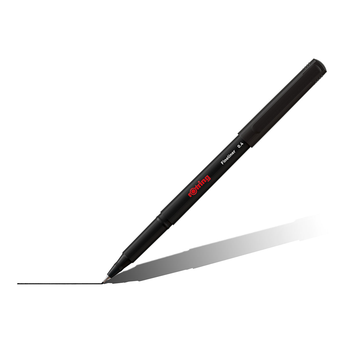 rOtring Liner Fineliner Black Pen Colouring 0.4 mm 2166220 Individual