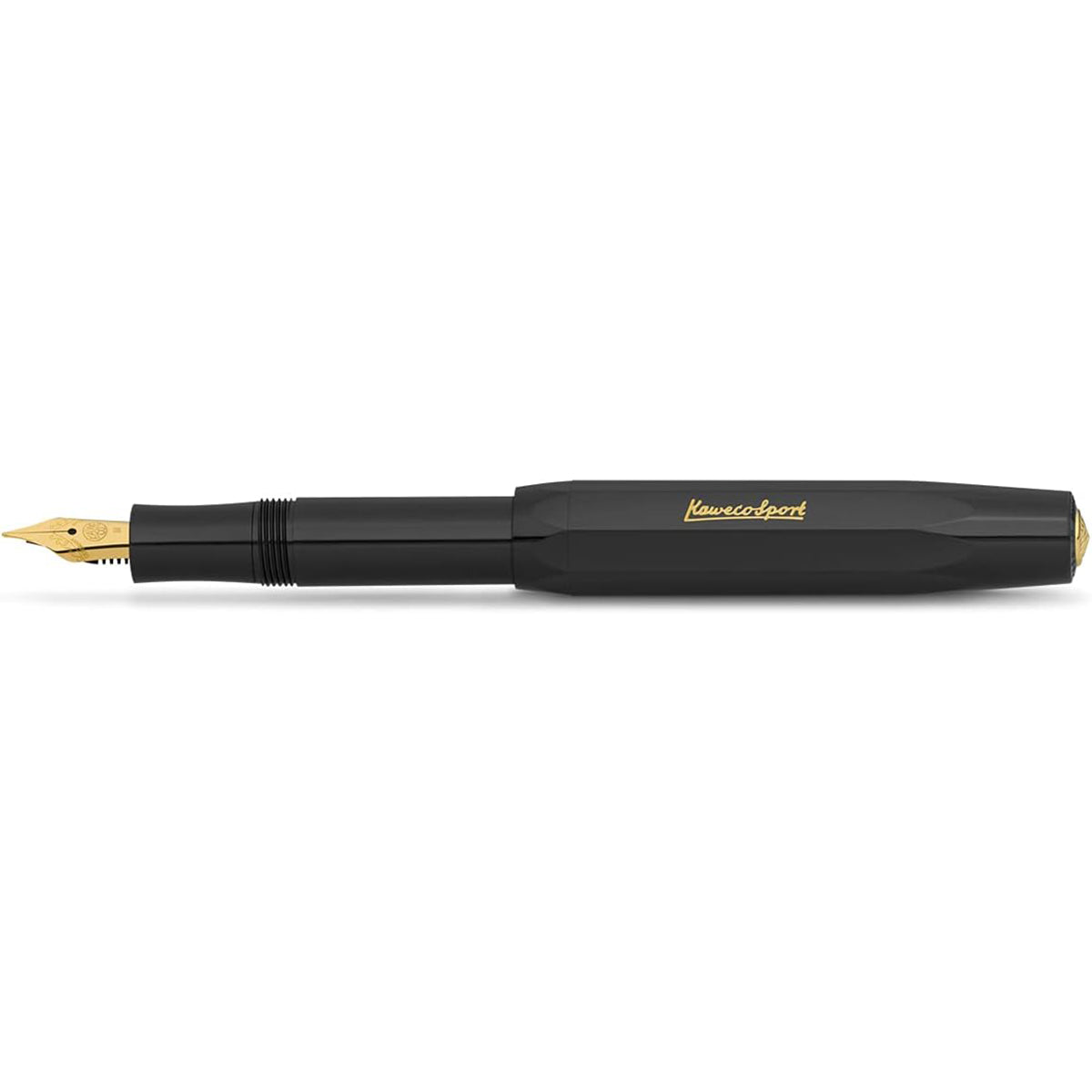 Kaweco CLASSIC SPORT Fountain Pen Guilloche Black Medium 10000062
