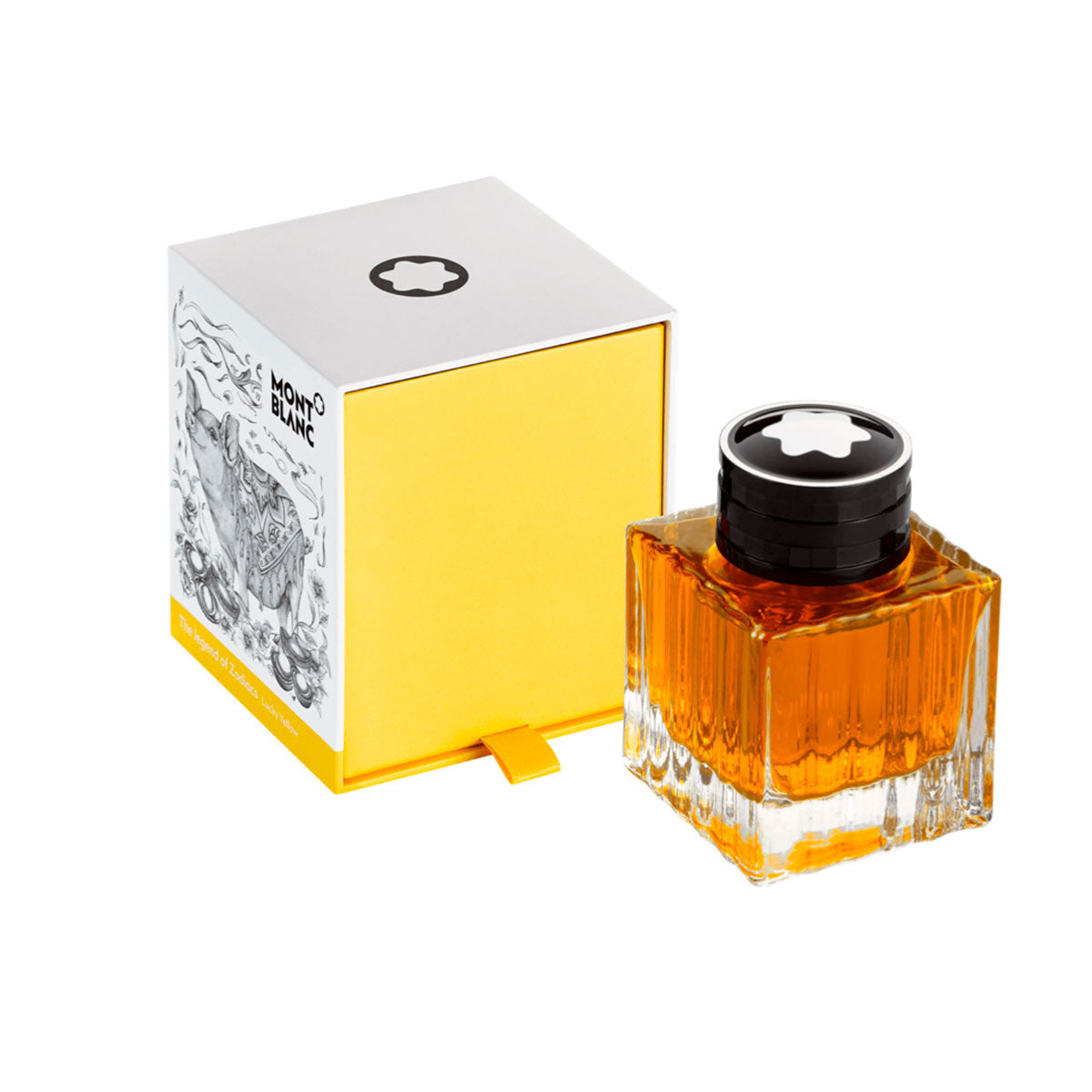 Montblanc The Legend of Zodiac Lucky Yellow Ink Bottle 50 ML
