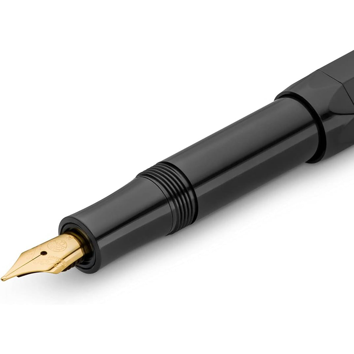 Kaweco CLASSIC SPORT Fountain Pen Guilloche Black Medium 10000062
