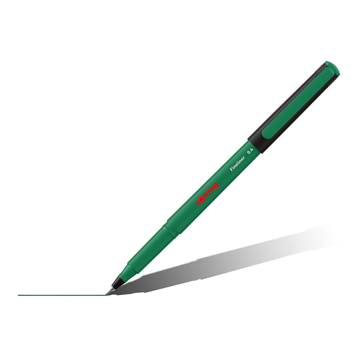 rOtring Liner Fineliner Green Pen Colouring 0.4 mm 2166220 Individual
