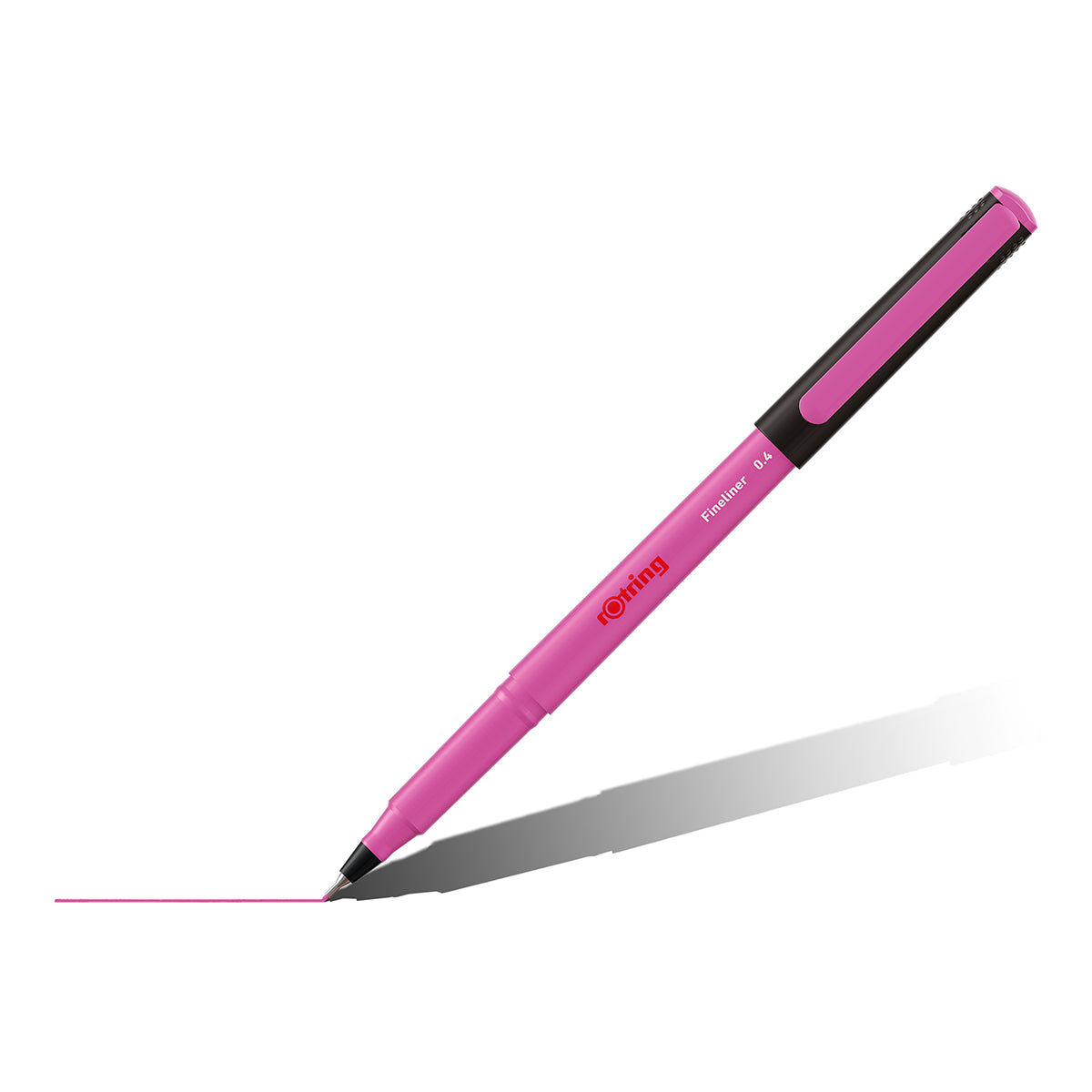 rOtring Liner Fineliner Pink Pen Colouring 0.4 mm 2166220 Individual