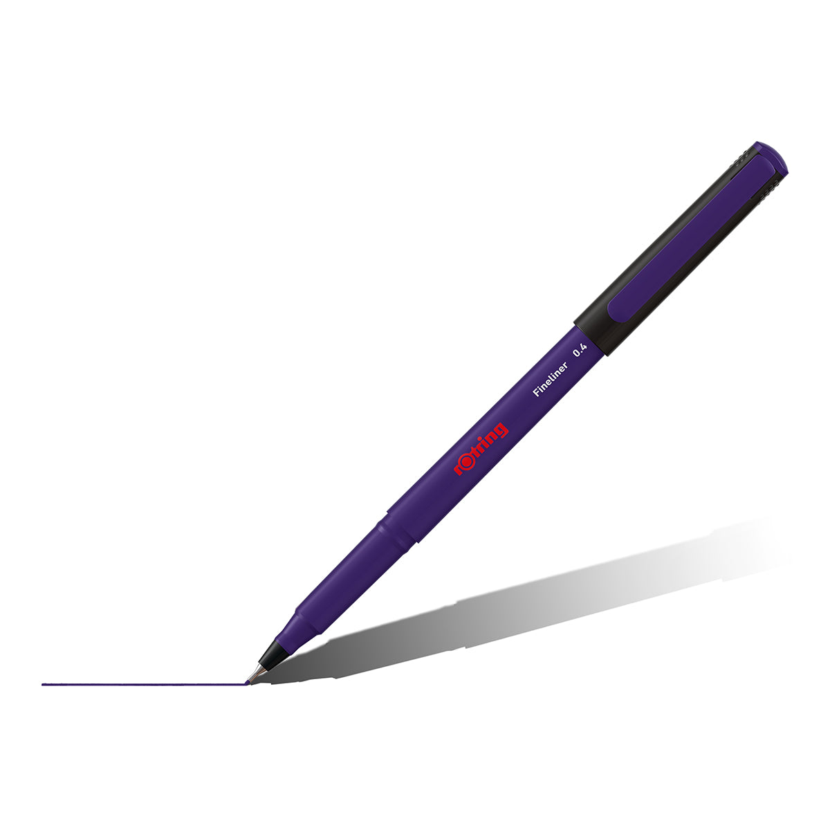 rOtring Liner Fineliner Purple Pen Colouring 0.4 mm 2166220 Individual