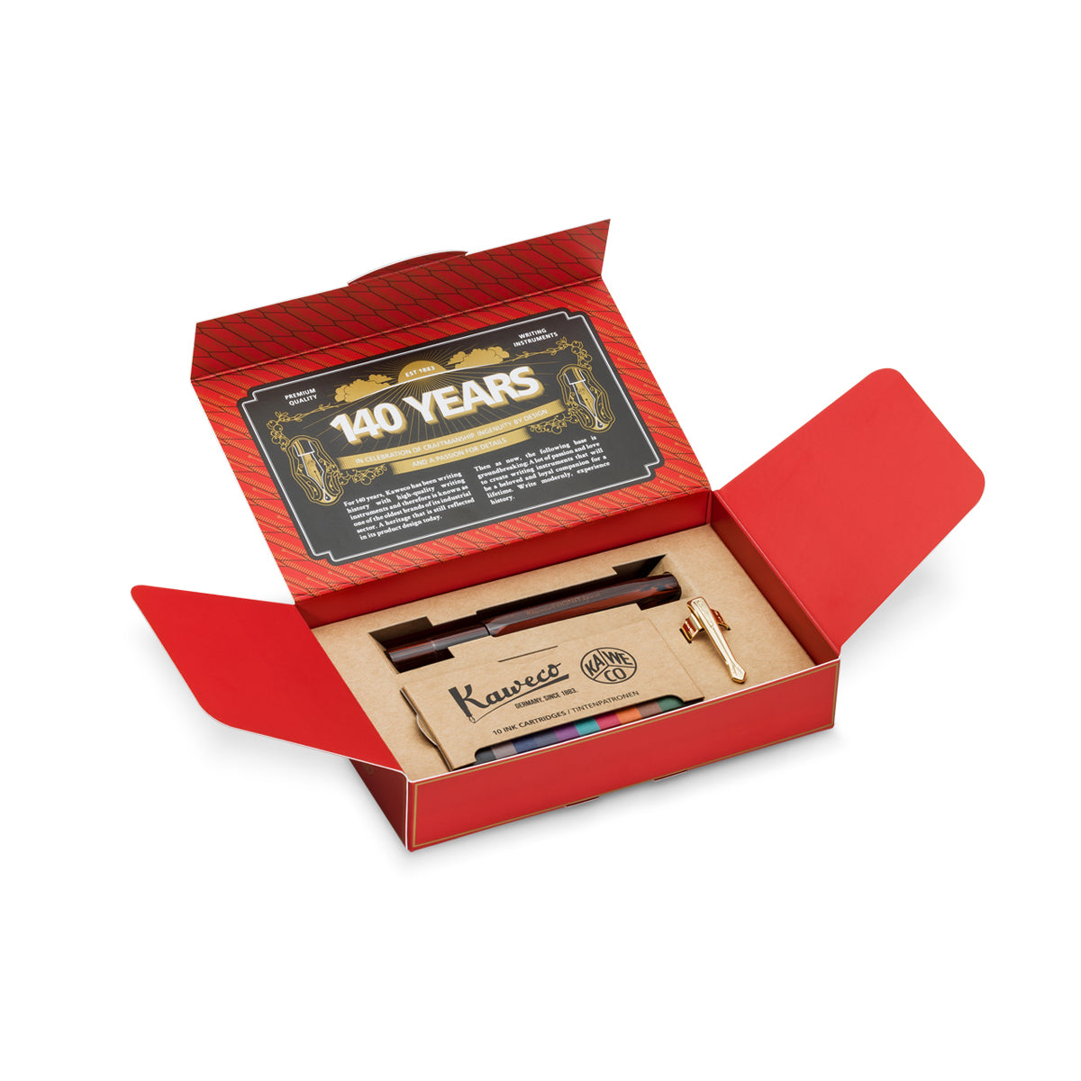 Kaweco Ebonit Sport Fountain Pen Set Fine