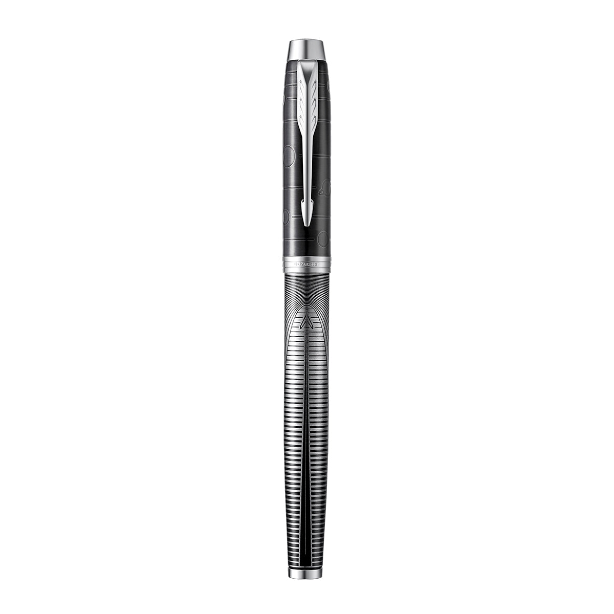 Parker IM Metallic Pursuit Fountain Pen Fine and Ballpoint Gift Set