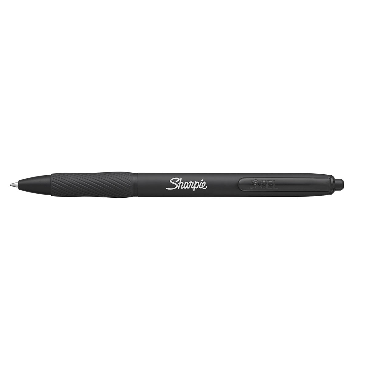 Sharpie S Gel Metal Barrel Black Gel Ink Medium 0.7 MM
