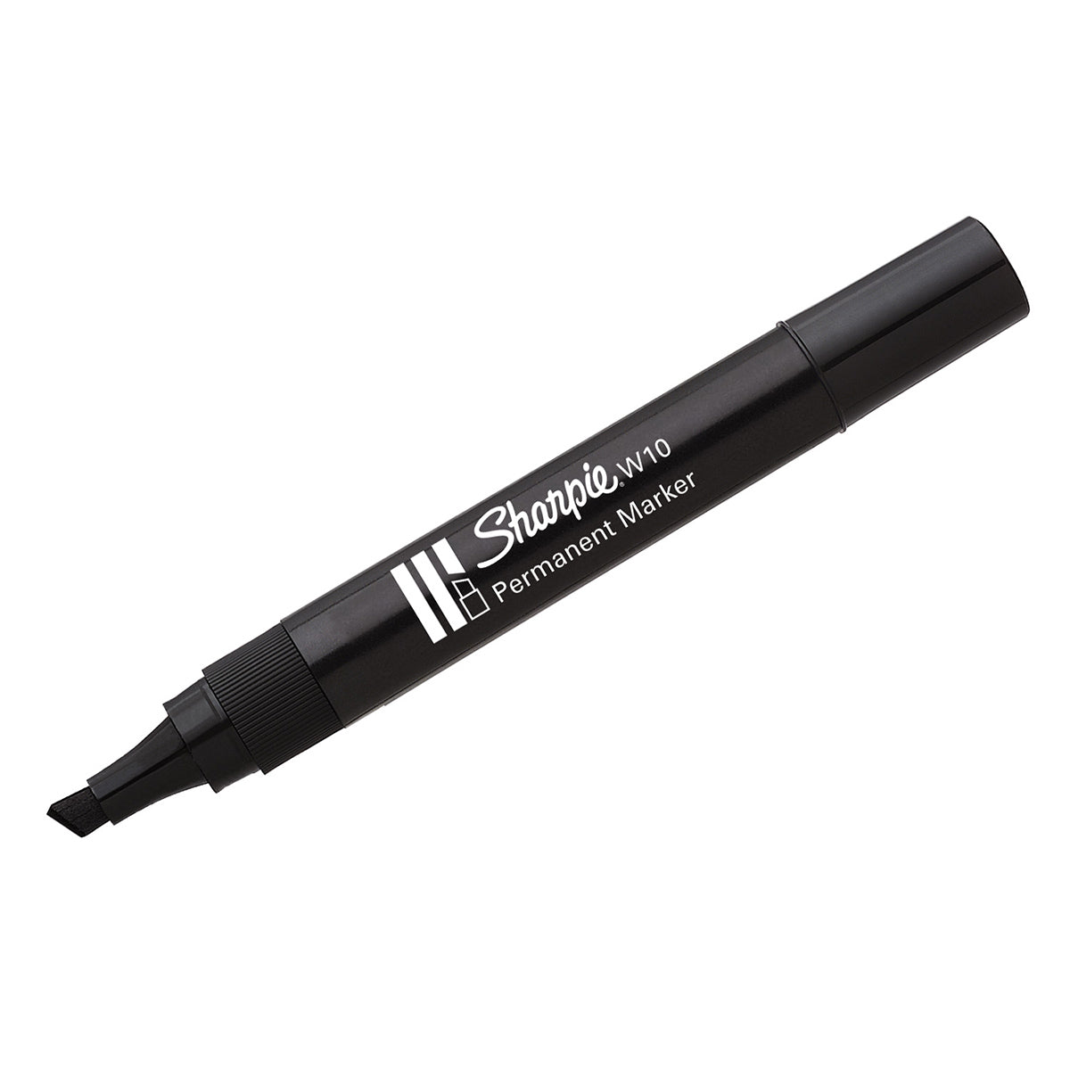 Sharpie Chisel Tip Black Permanent Markers W10 Sharpie Markers