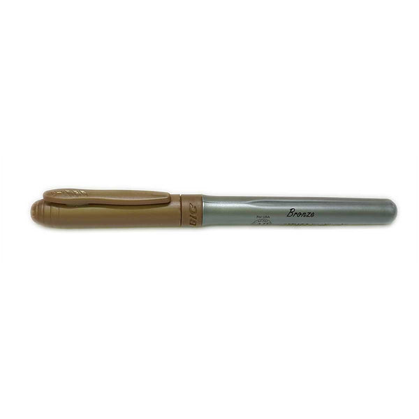 Bic Intensity Markers Bronze Metallic Fine Pack Of 6 Bic intensity markers bronze metallic fine pack of 6