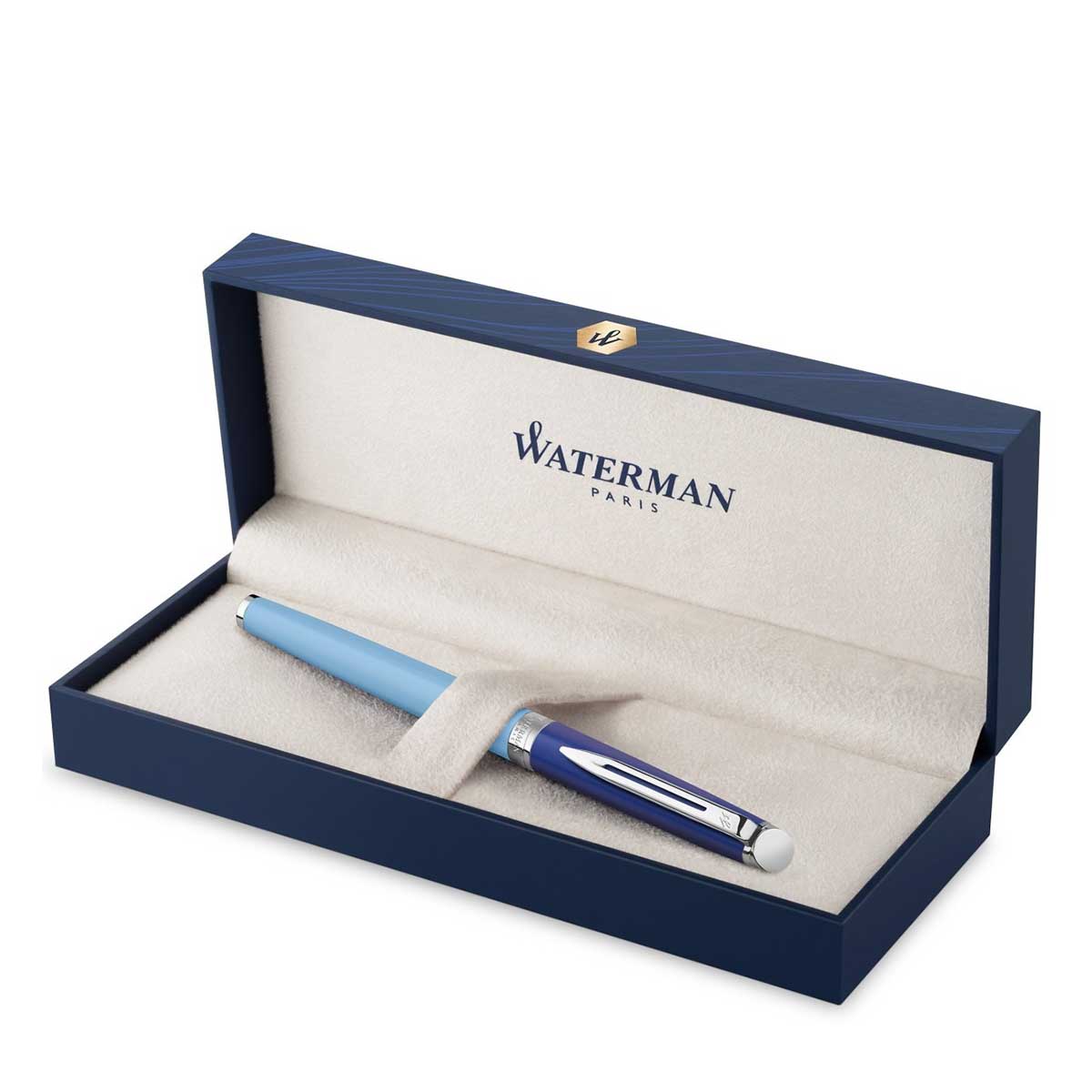 Waterman Hemisphere Color Block Blue Fountain Pen, Medium