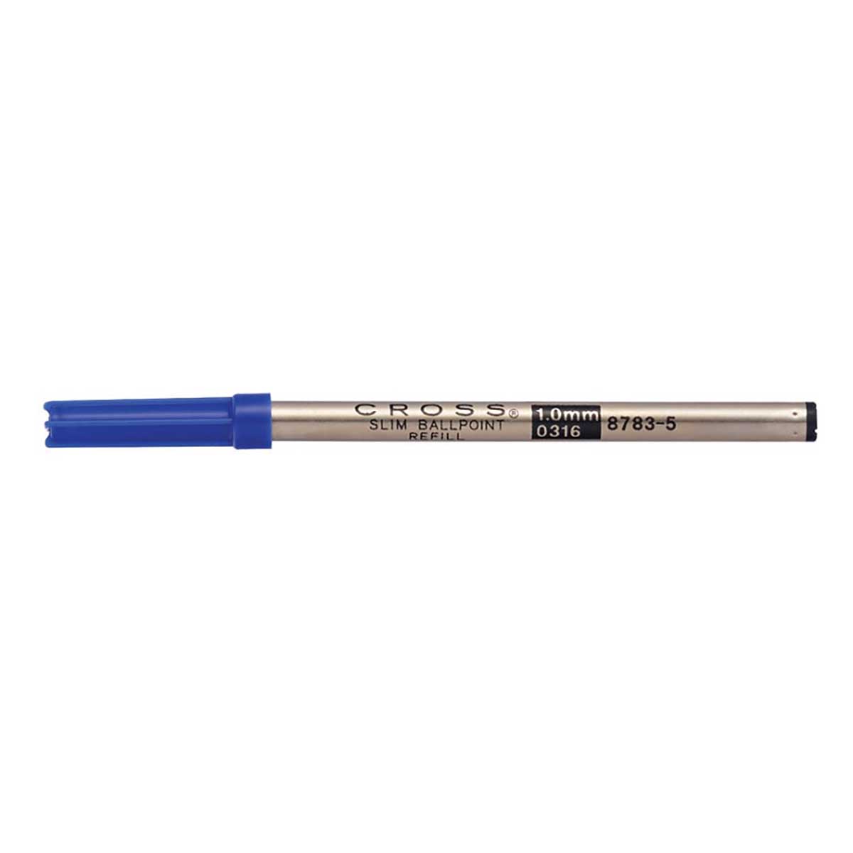 Cross Click Ballpoint Pen Refill For Cross Click Pens, Blue Medium 8783-5 (No Packaging) Cross Ballpoint Refills