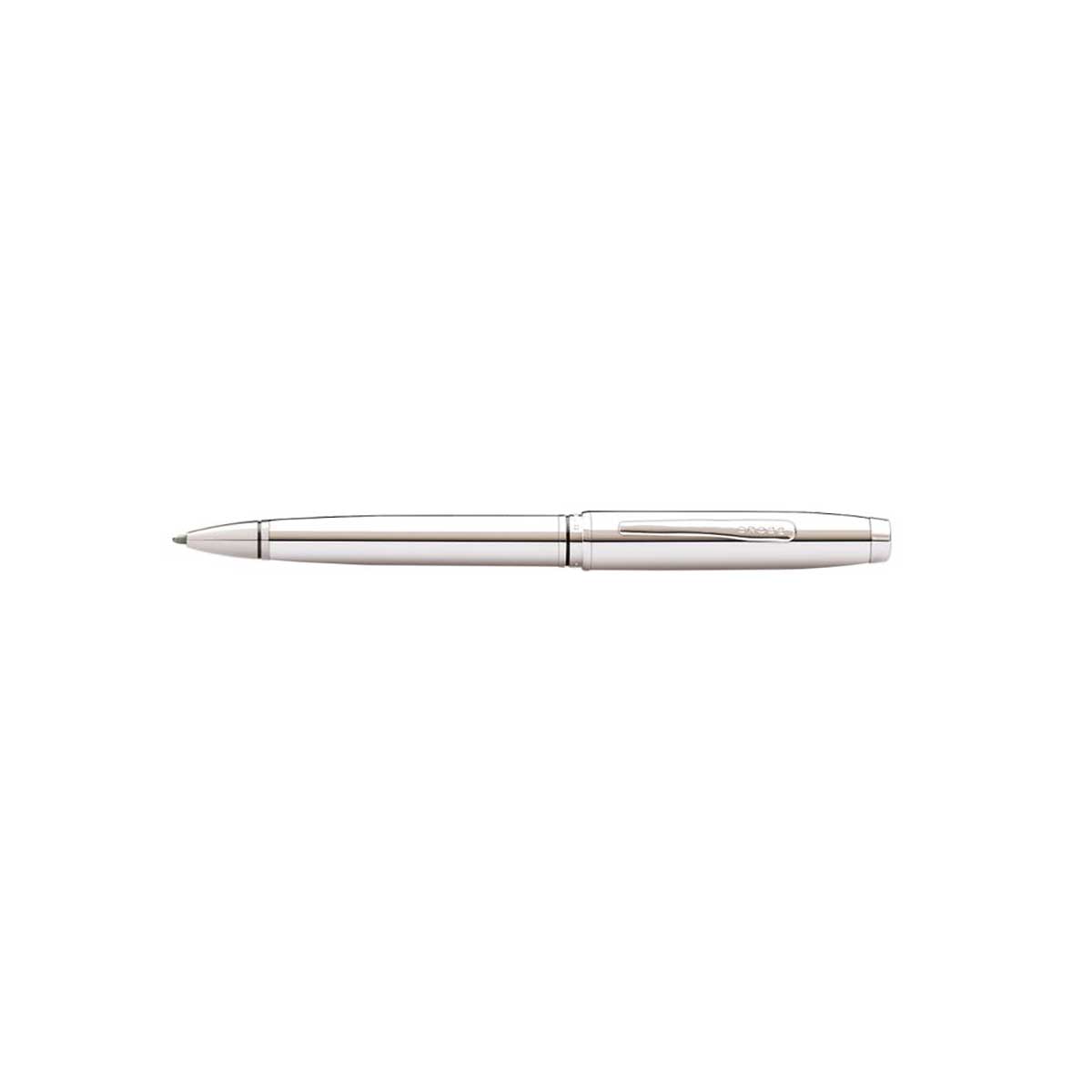 Cross Coventry Pen Ballpoint Polished Chrome Chrome Trim AT0662-7 Cross Fountain Pens