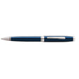 Cross Coventry Blue Lacquer Chrome Trim Ballpoint Pen AT0662-9  Cross Fountain Pens