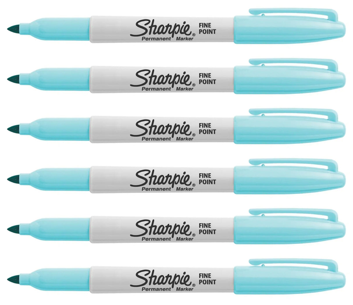 Sharpie Surf Fine Point Permanent Marker Pack Of 6