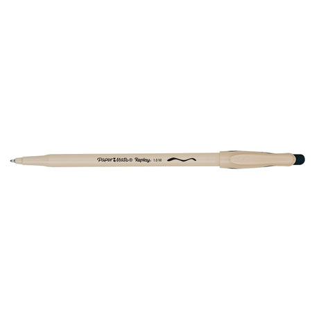 Paper Mate Replay Erasable Black Ink Pen Medium  Paper Mate Ballpoint Pens