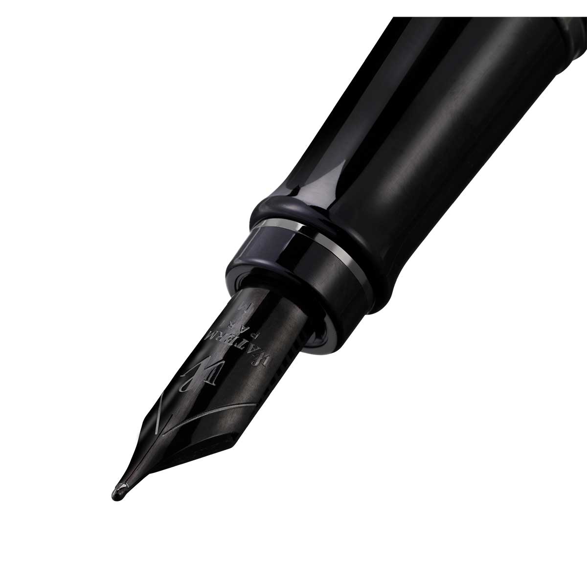 Waterman Expert Metallic Silver Fountain Pen Fine