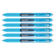 Paper Mate Inkjoy Gel Bright Blue Pen Fine 0.5mm Retractable Pack of 6  Paper Mate Gel Ink Pens
