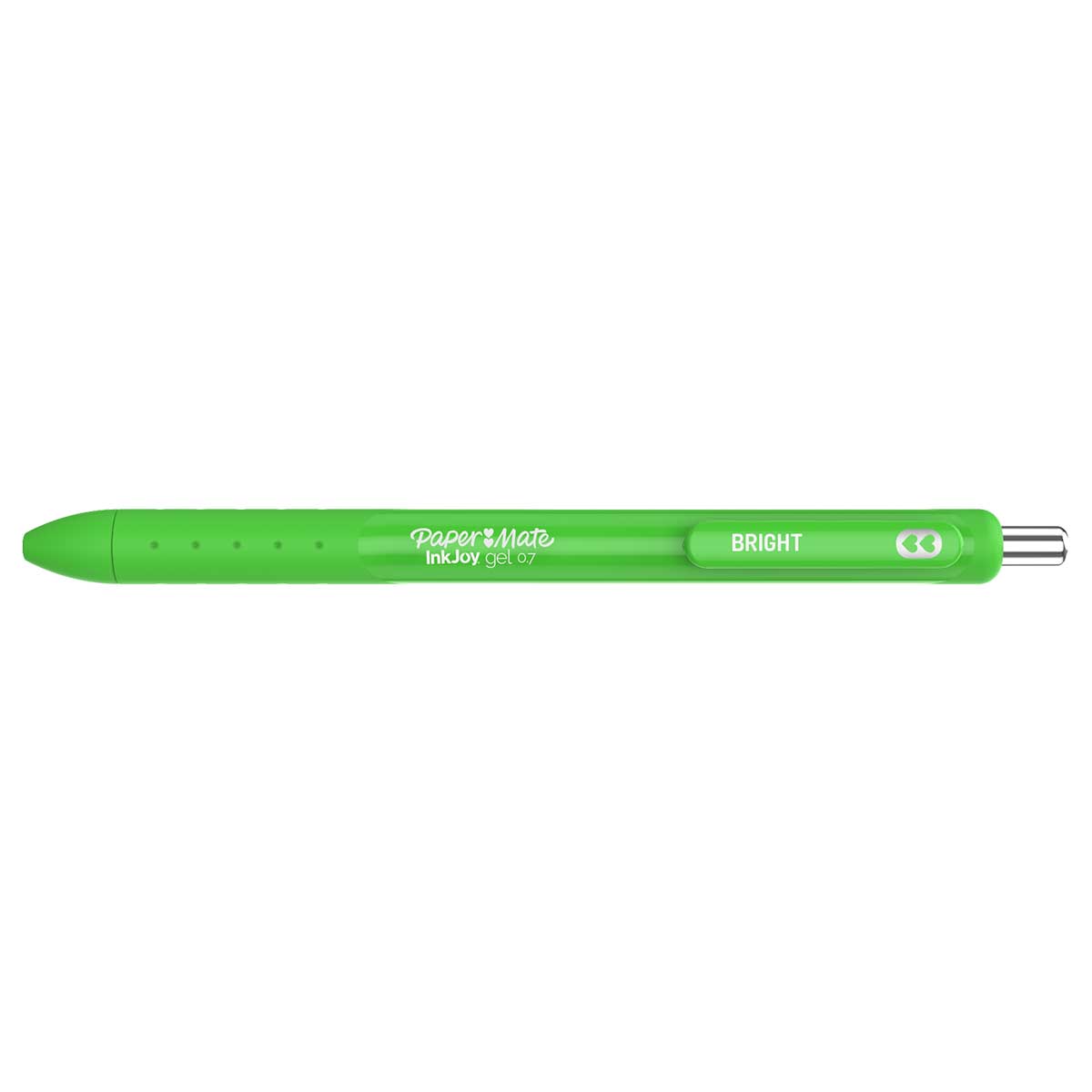 Paper Mate Inkjoy Gel Bright Lime Ink Medium Point 0.7 Retractable
