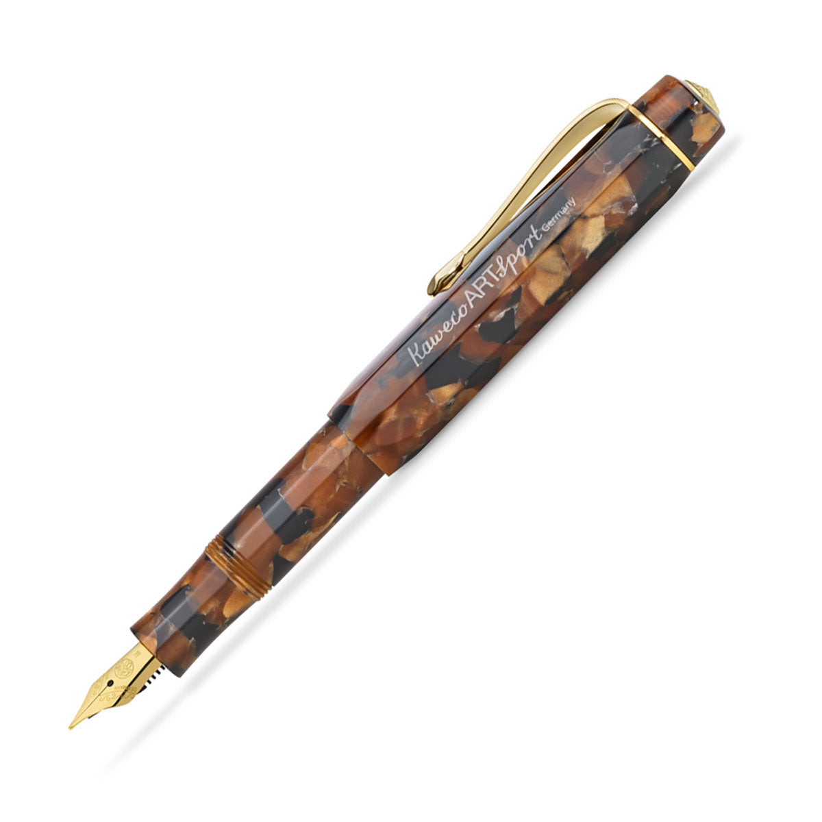 Kaweco Sport Art Hickory Brown Fountain Pen Broad