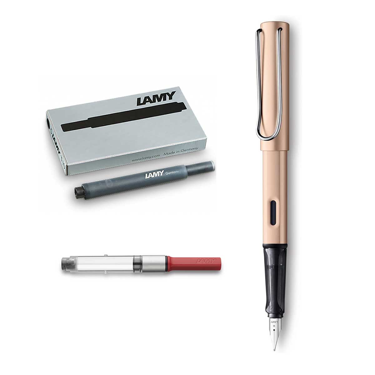 Lamy Al Star Fine Fountain Pen Cosmic With Converter and 6 Black Cartridges