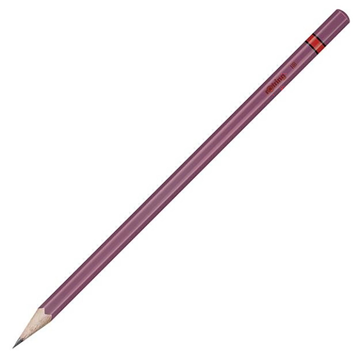Rotring Wooden Pencil HB Metallic Rose Graphite Individual 2090067