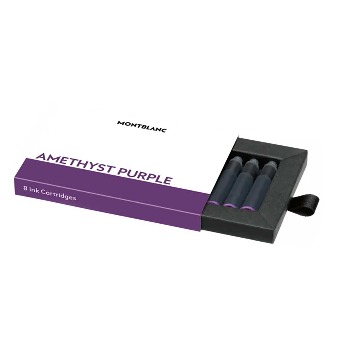 Montblanc Amethyst Purple Fountain Pen Cartridges Pack of 8