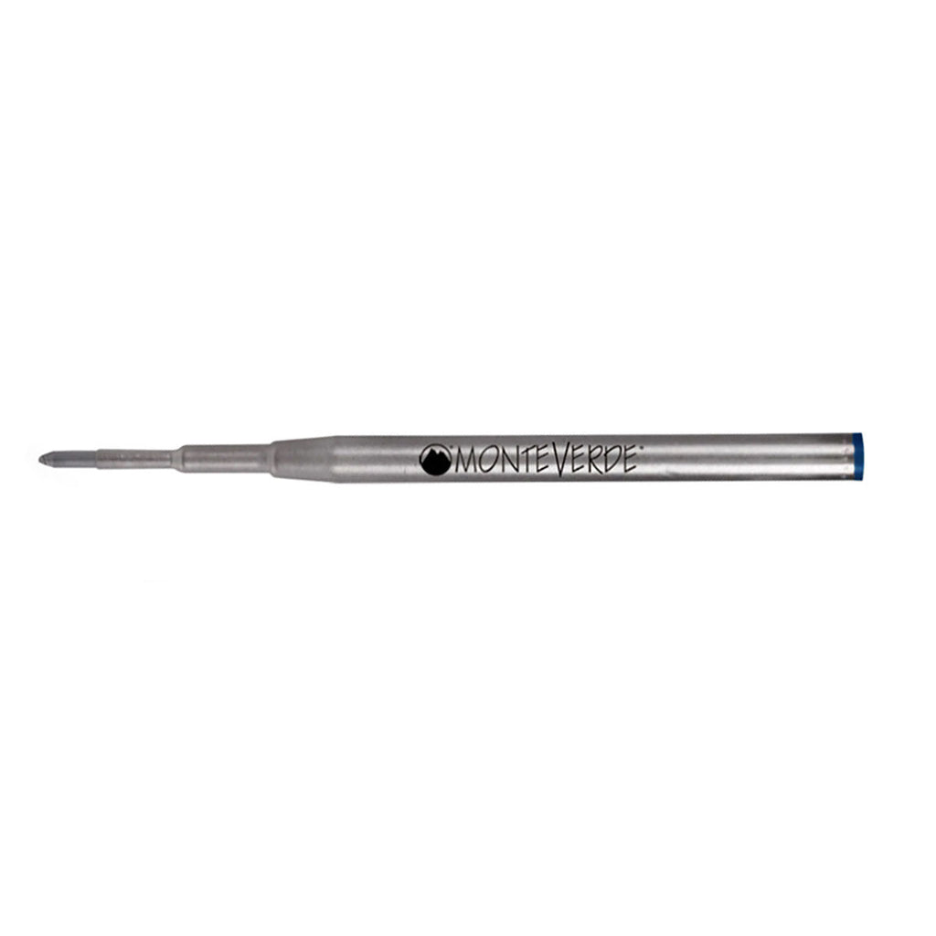 Montblanc Compatible Ballpoint Refill Blue Broad by Monteverde