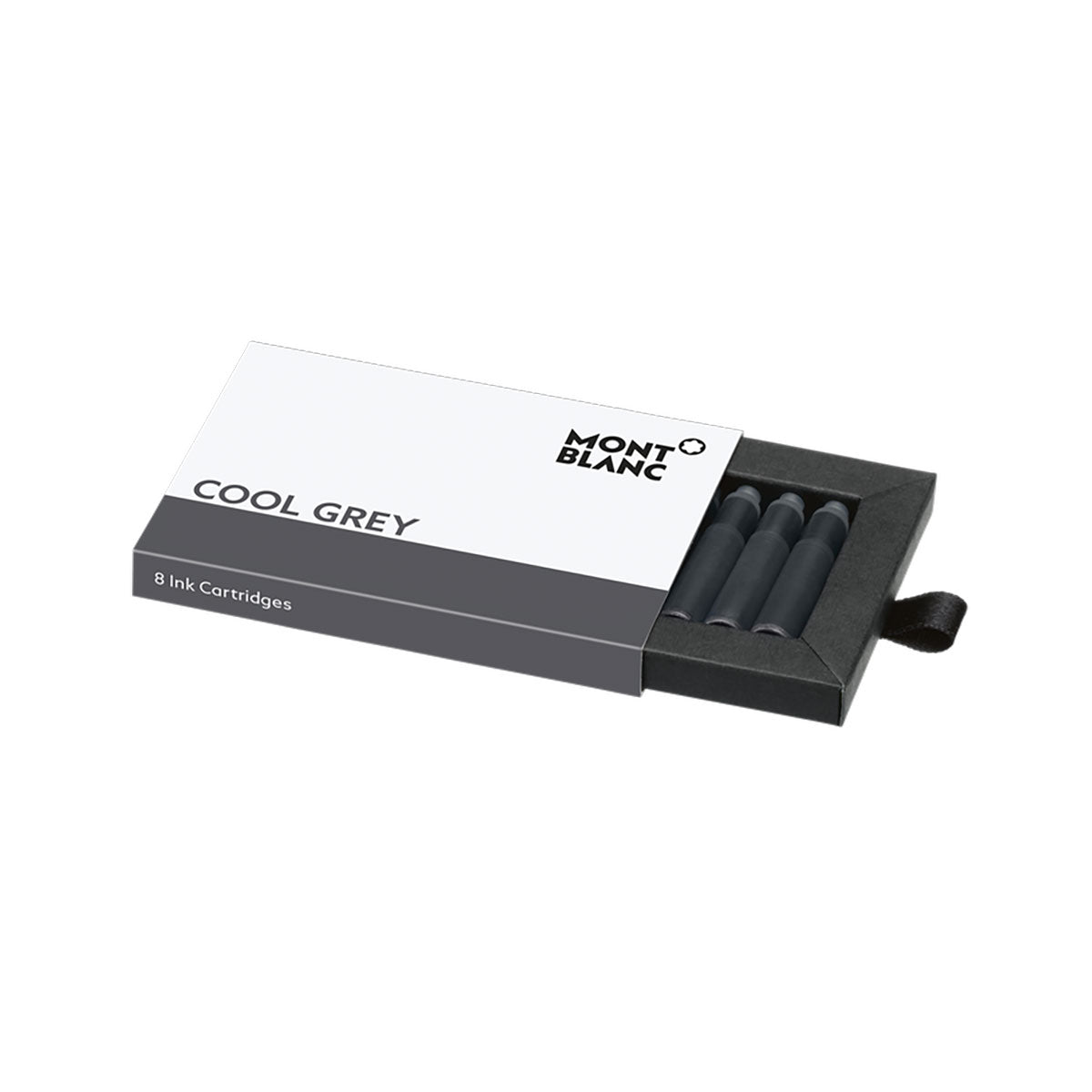 Montblanc Cool Grey Fountain Pen Cartridges Pack of 8