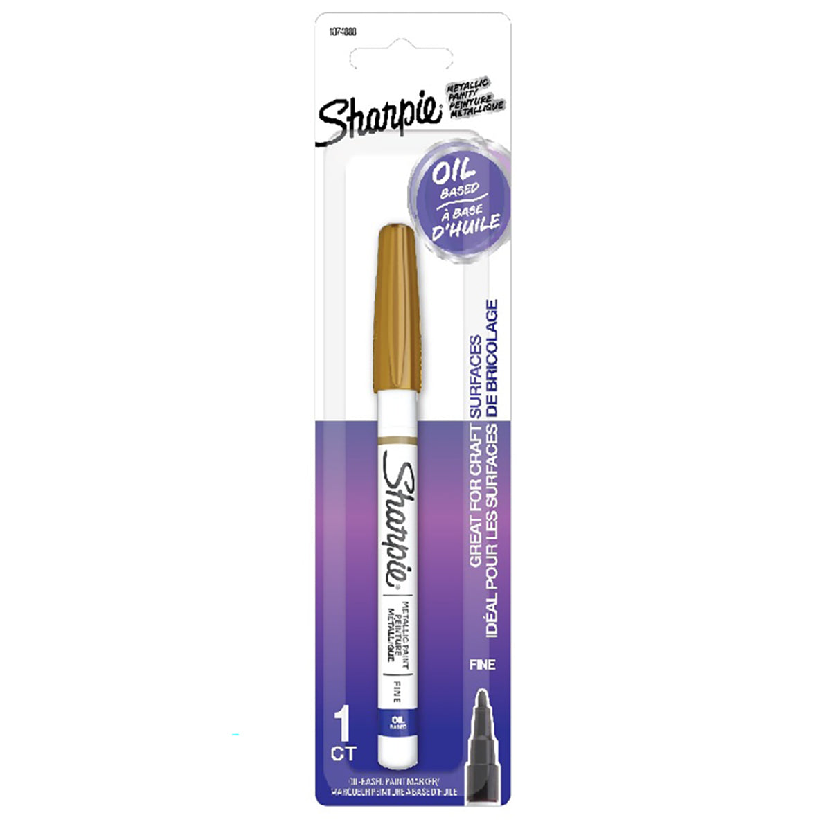 Sharpie Paint Gold Fine Point Oil Based Paint Marker