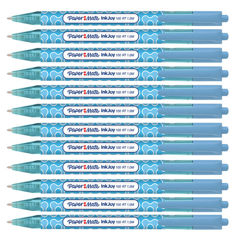 Wholesale Papermate Inkjoy Turquoise Ink Pen Retractable 100 RT Bubble Design Bulk Pack of 120  Paper Mate Ballpoint Pen