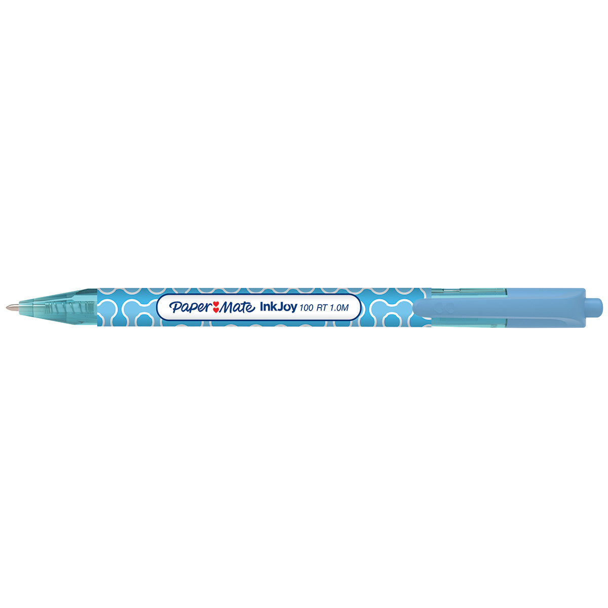 Papermate Inkjoy Turquoise Ink Pen Retractable 100 RT Bubble Design Paper Mate Ballpoint Pen