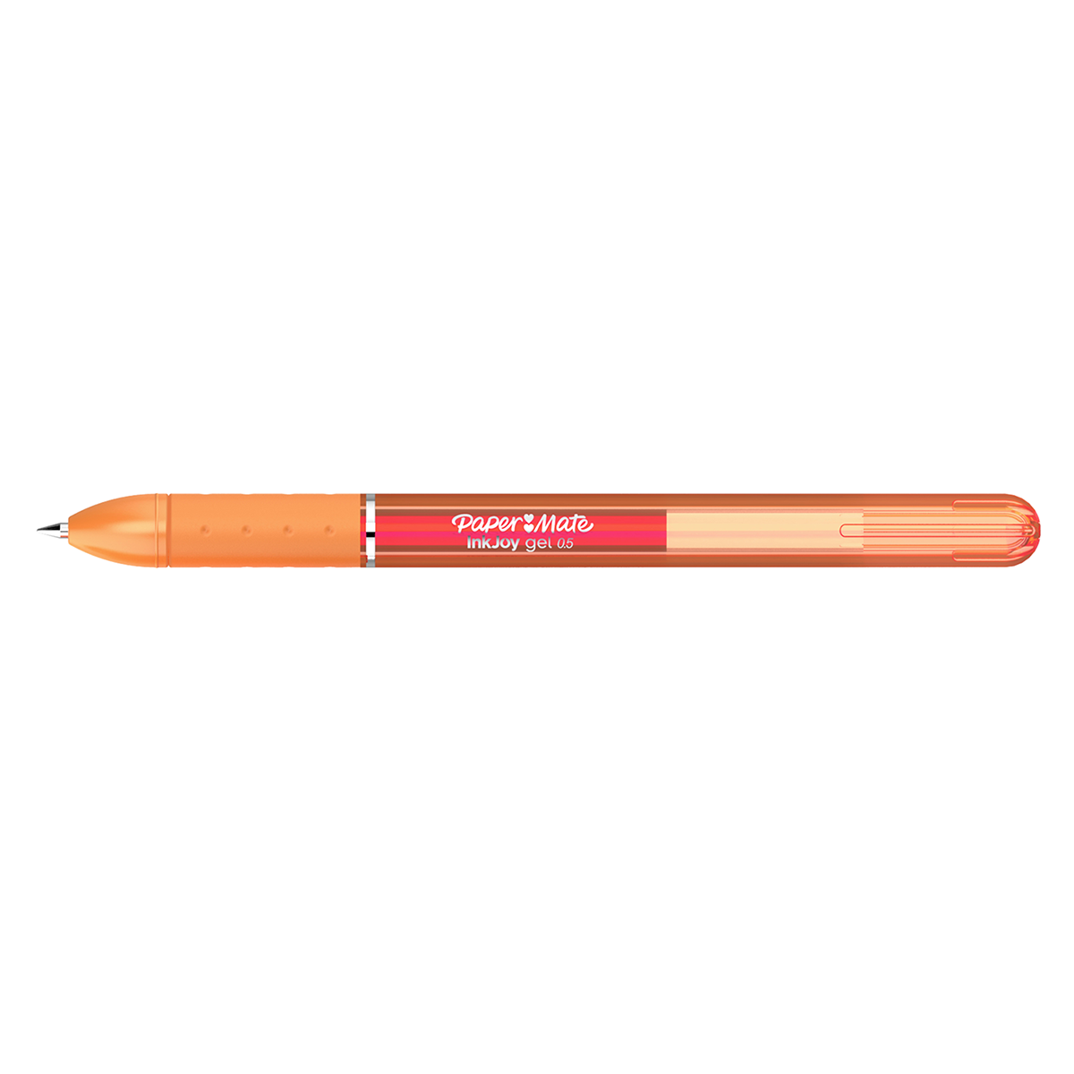 Paper Mate Inkjoy Gel Orange Fine Point 0.5 mm Stick Capped Gel Pen