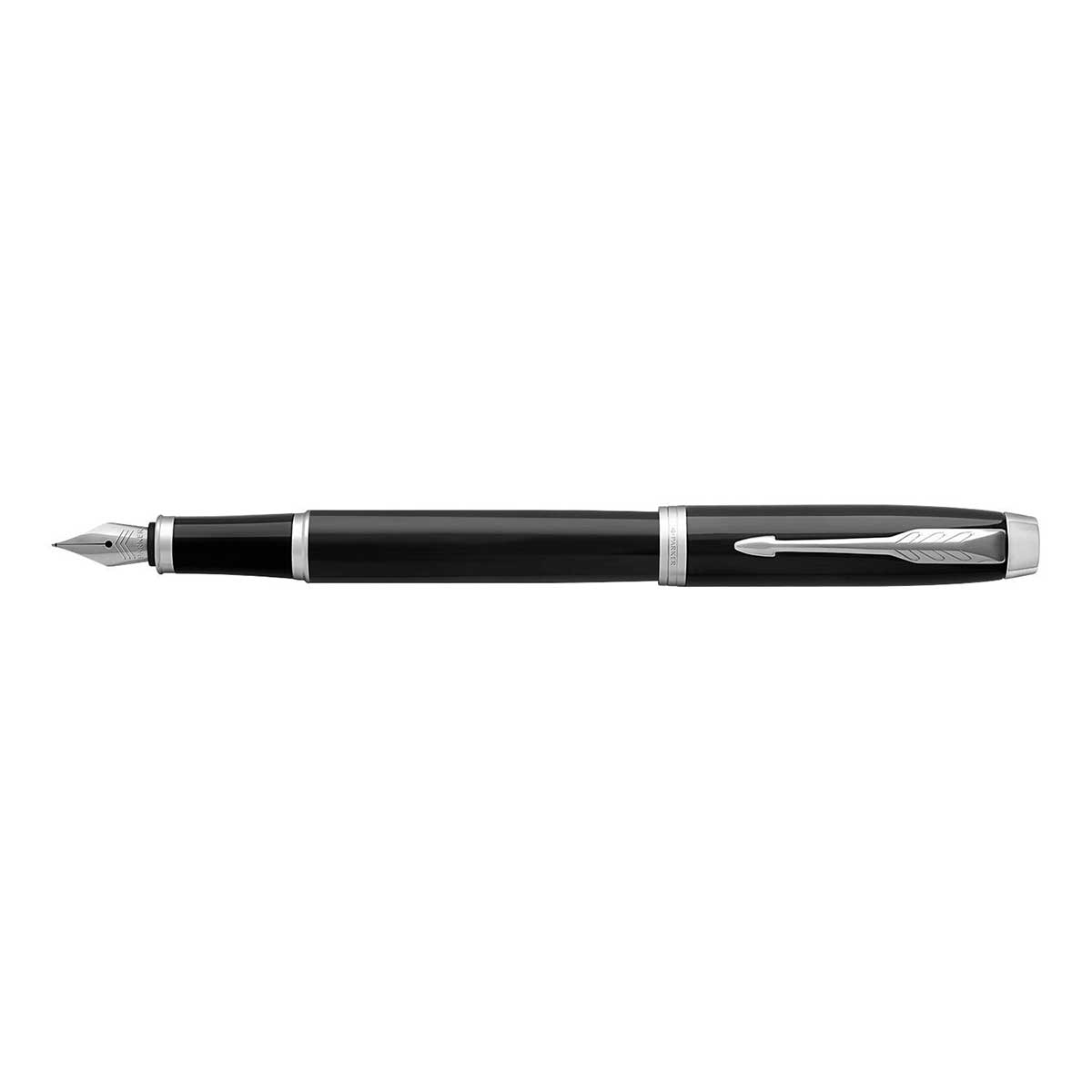 Parker IM Black Lacquer CT Fountain Pen Fine