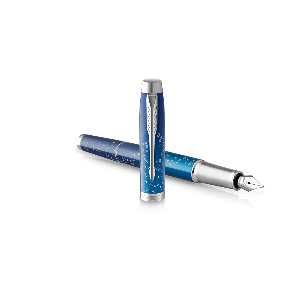 Pre Owned Parker IM Last Frontier Submerge Fountain Pen Fine 2152859