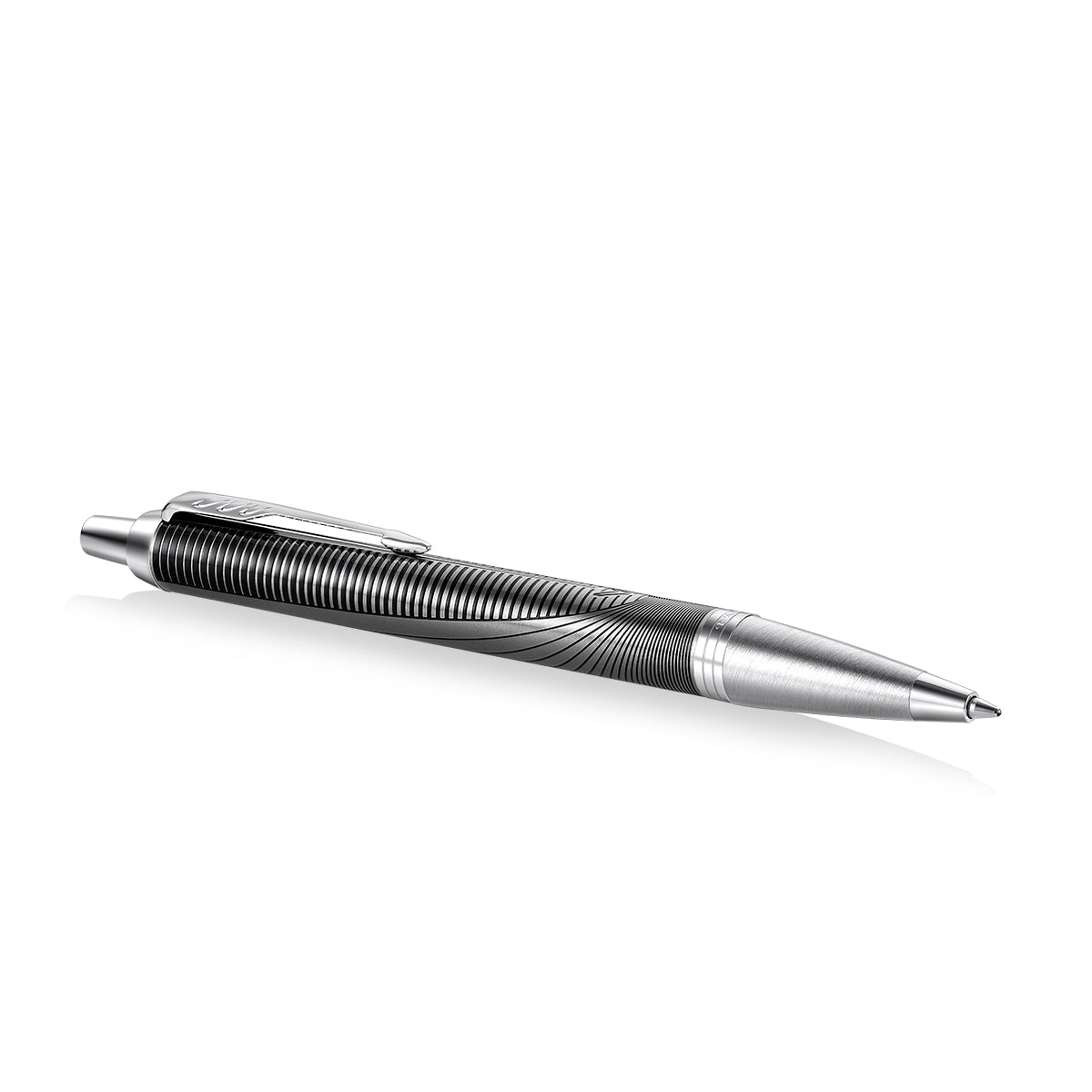 Parker IM Metallic Pursuit Fountain Pen Fine and Ballpoint Gift Set