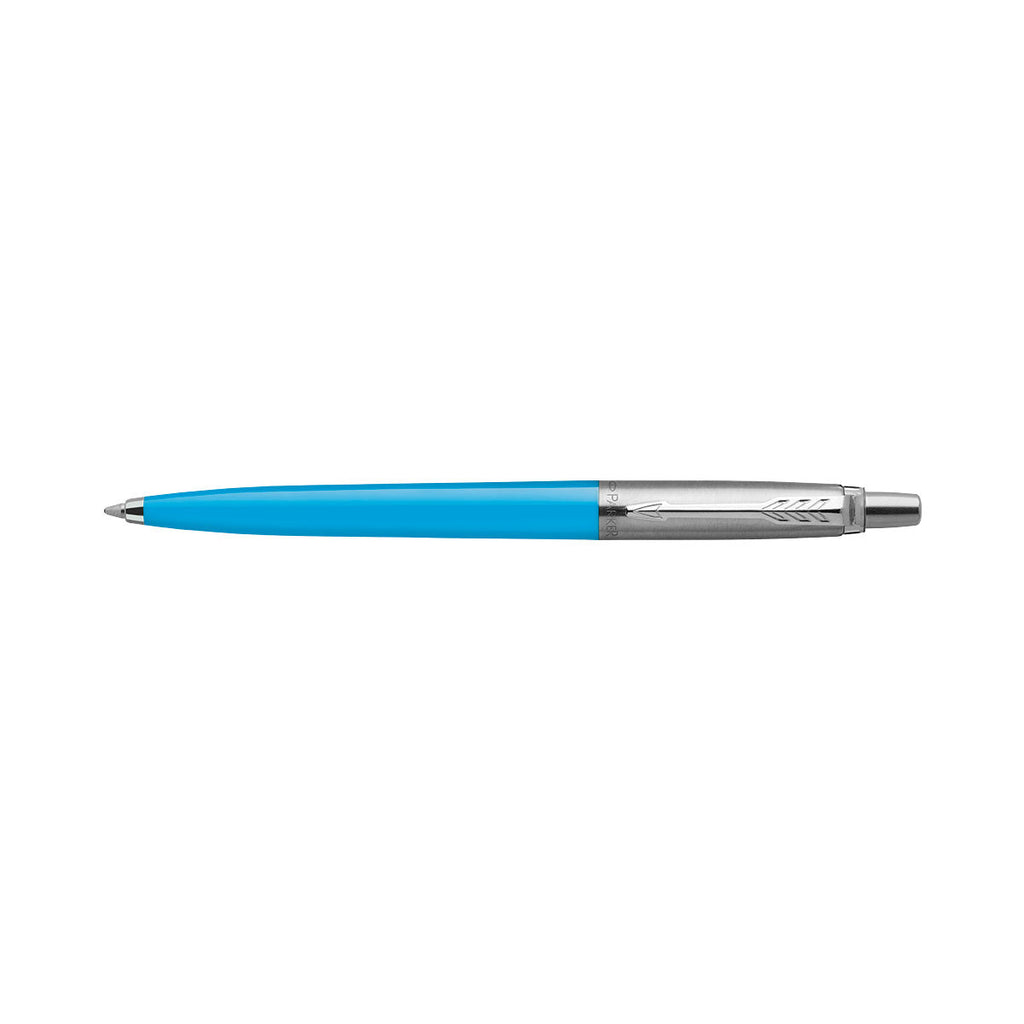 Parker Jotter Sky Blue Ballpoint Pen, Black Ink