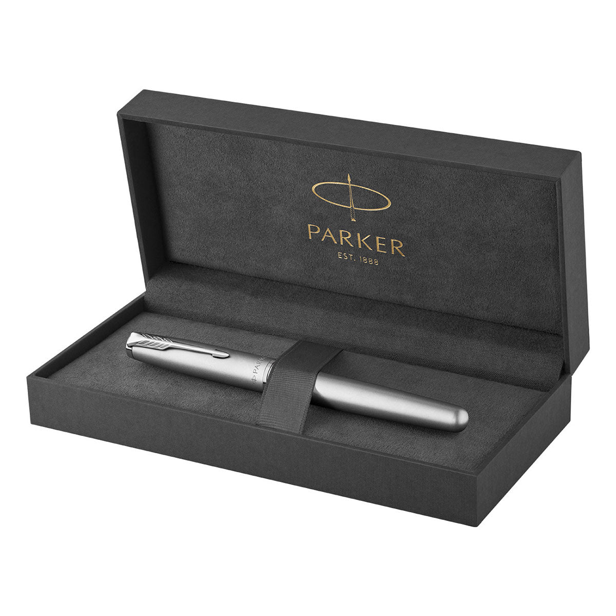 Parker Sonnet Rollerball Pen Brushed Stainless Steel