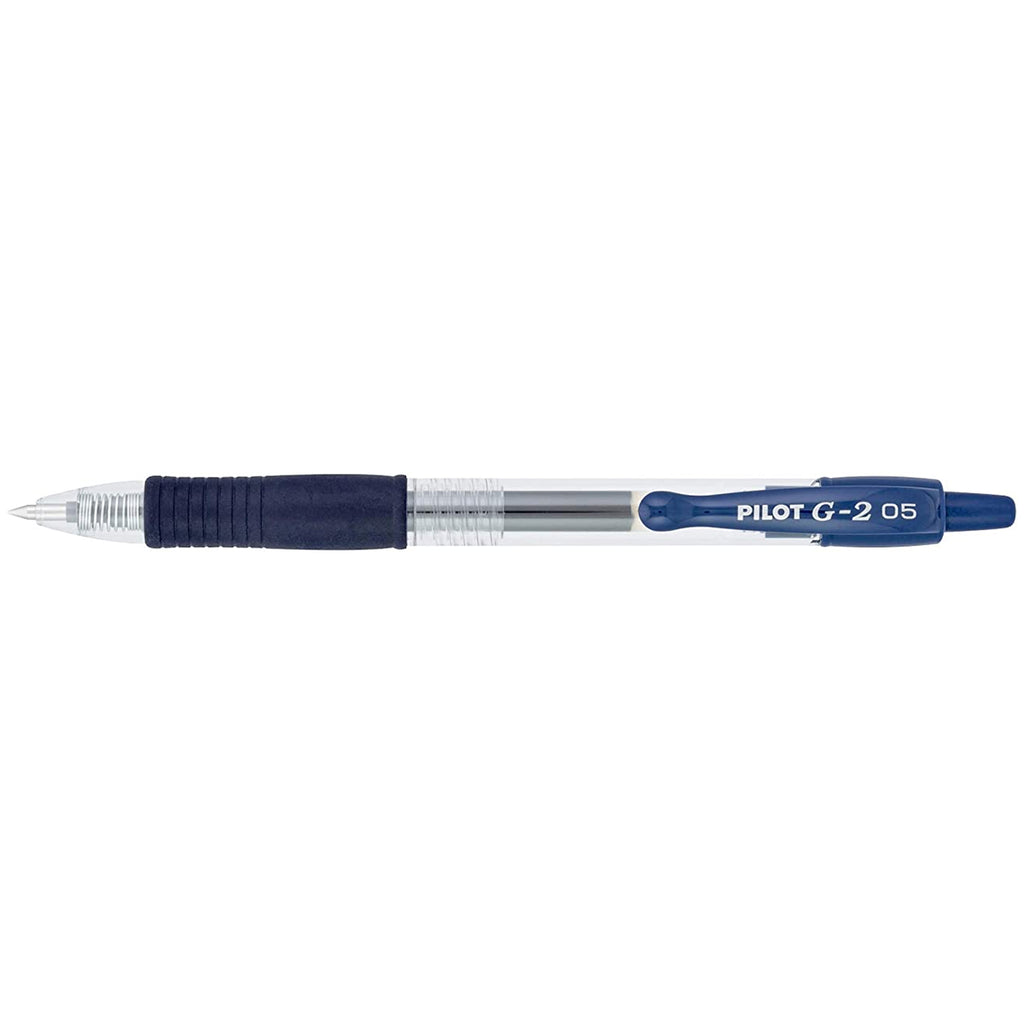 Pilot G2 05 Navy Extra Fine Gel Pen 0.5mm