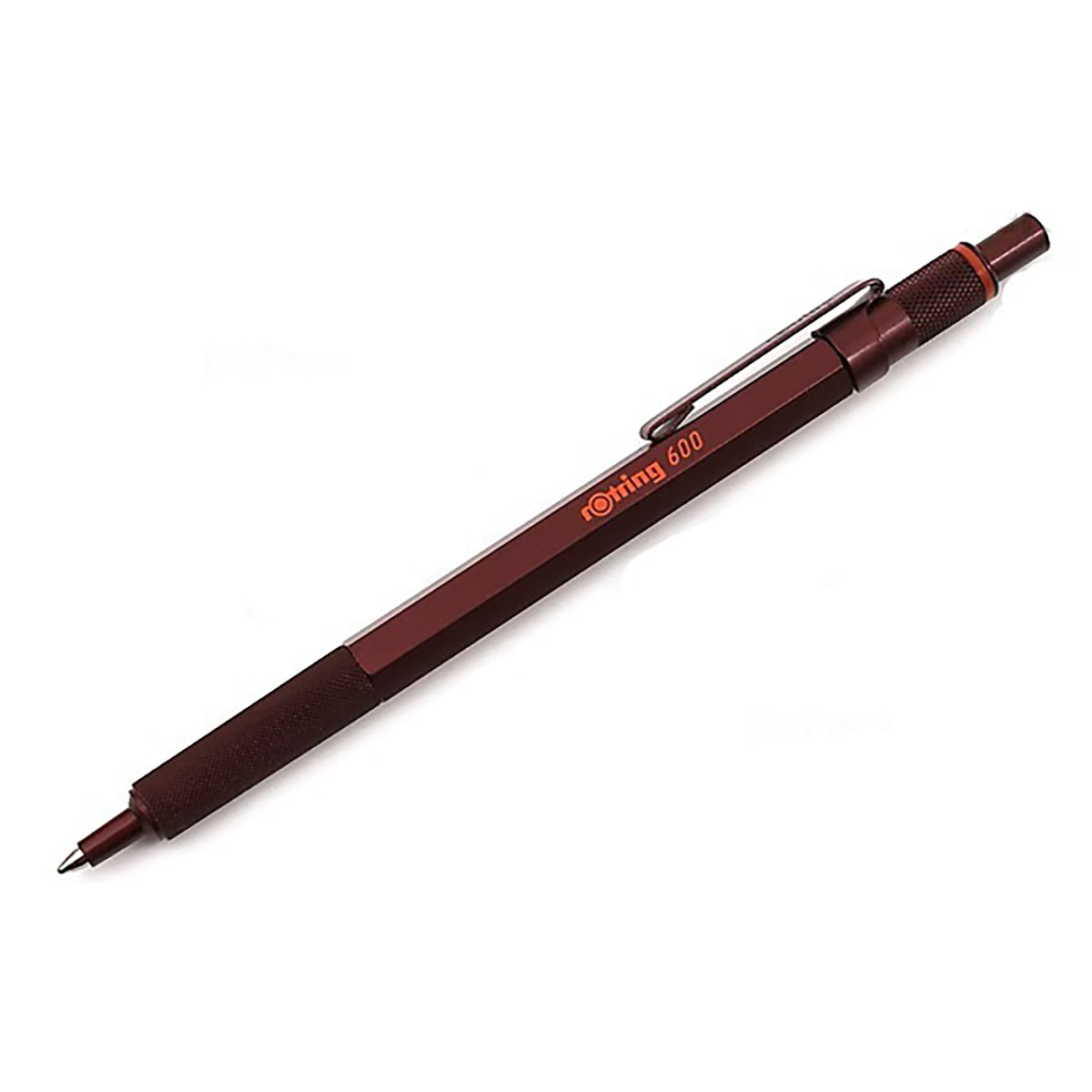 Rotring 600 Chocolate Truffle Ballpoint Pen Hexagonal Pen Knurled Grip 2204407