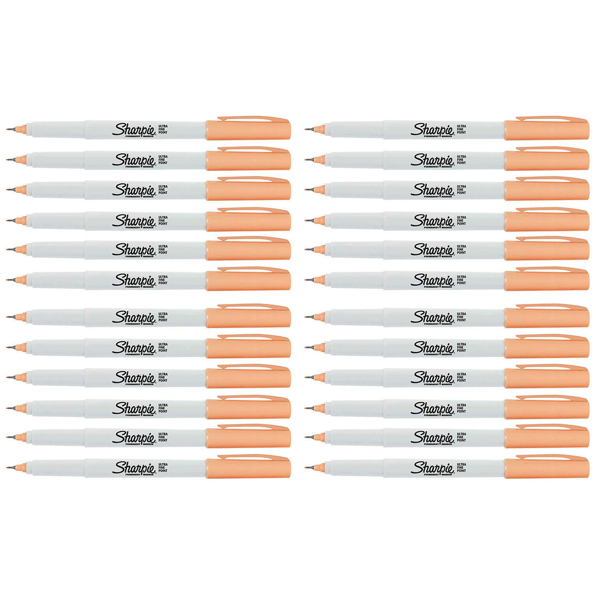 Sharpie Ultra Fine Point Markers Peach Pack of 24