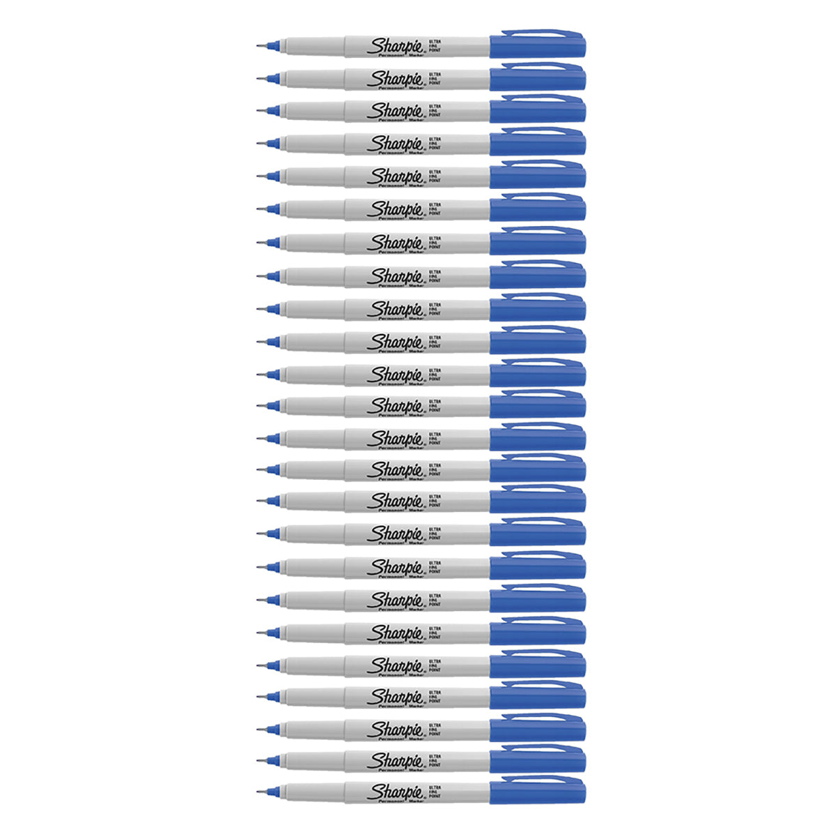 Sharpie Ultra Fine Point Blue Permanent Marker Pack of 24