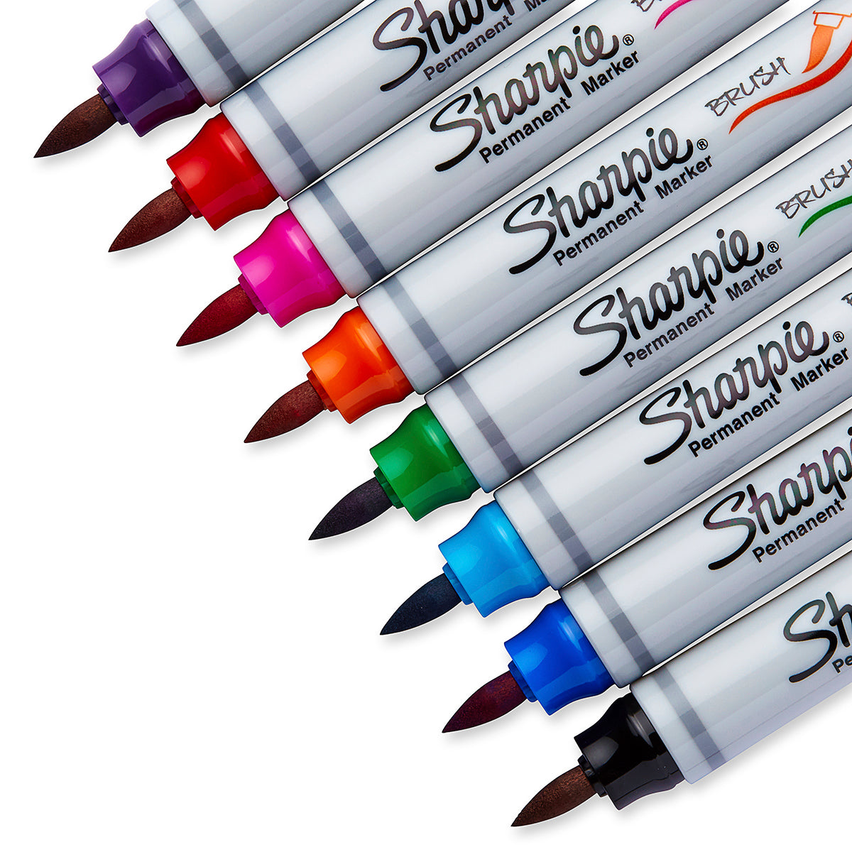 Sharpie Brush Tip Markers Set of 8 Sharpie Brush Tip Markers