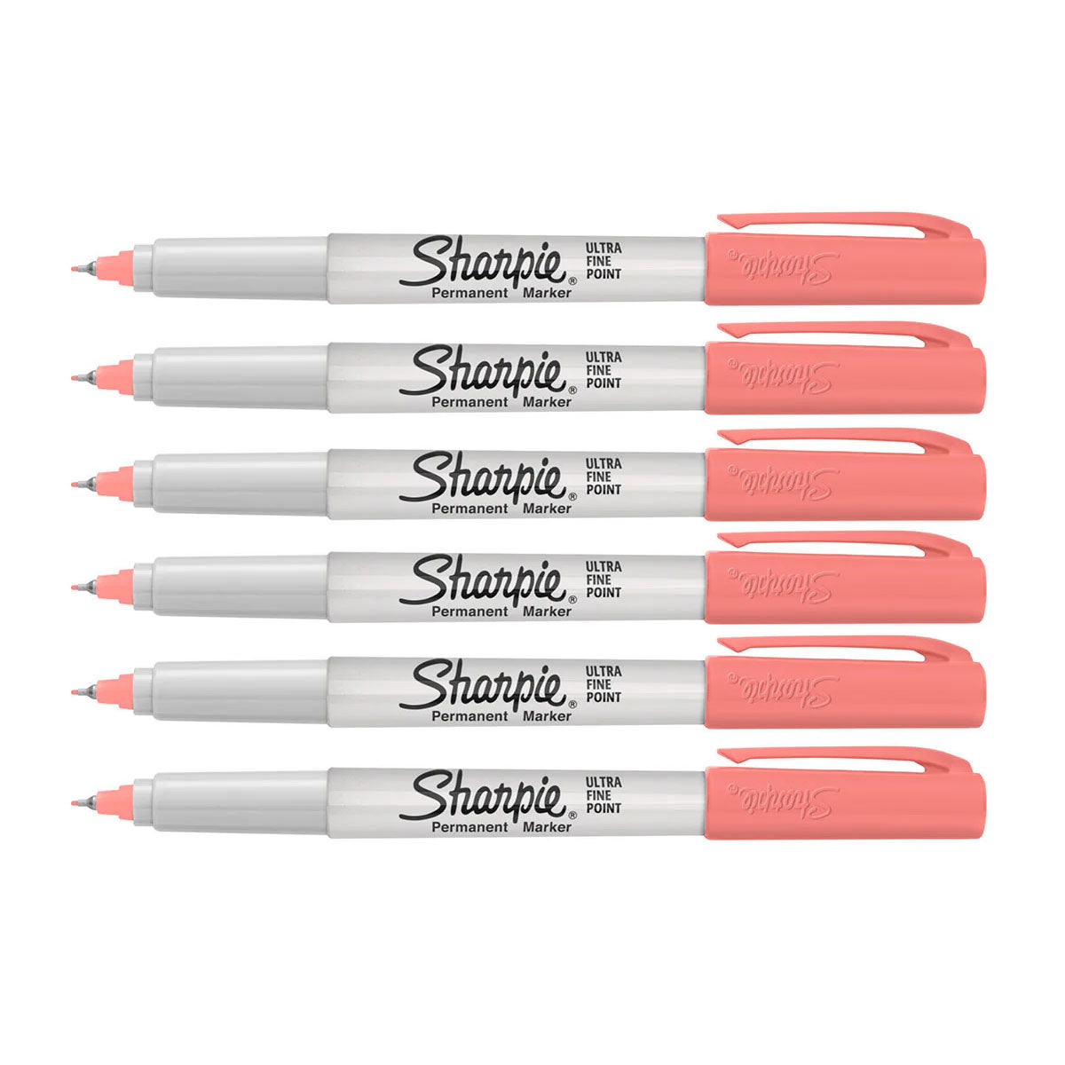 Sharpie Ultra Fine Point Markers Cabochon Coral 6 Count