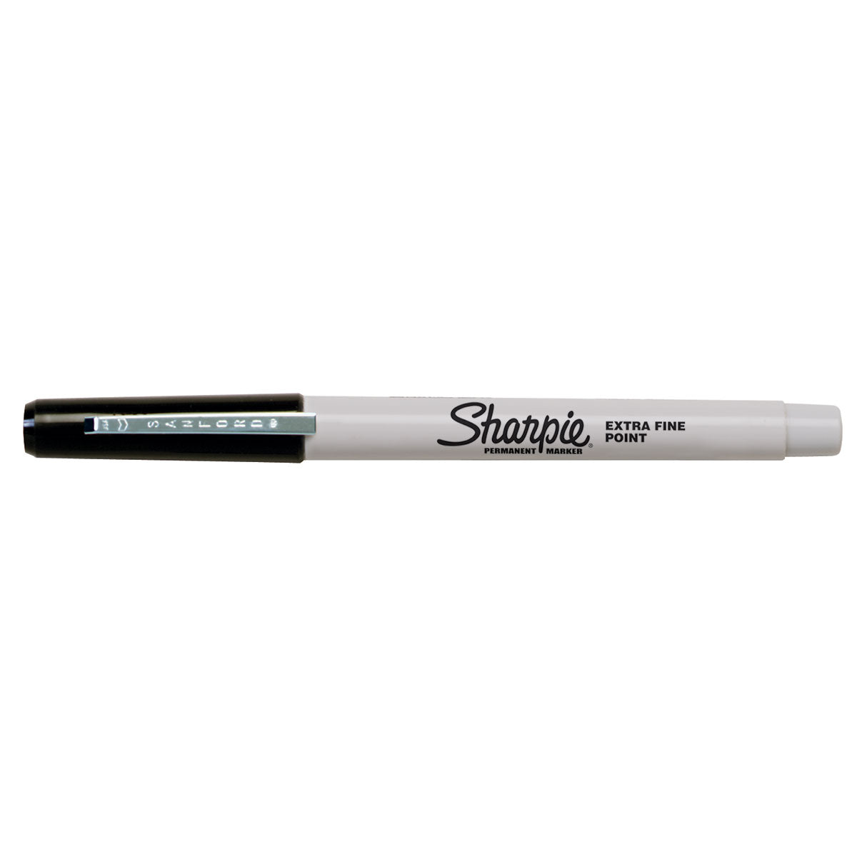 Sharpie Extra Fine Point Marker Black With Metal Clip