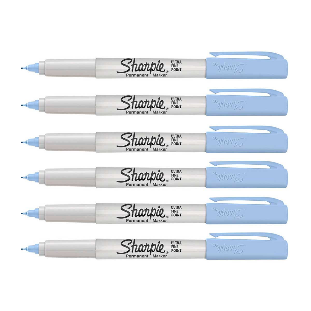 Sharpie Mystic Gems Violet Chalcedony Ultra Fine Markers Pack of 6