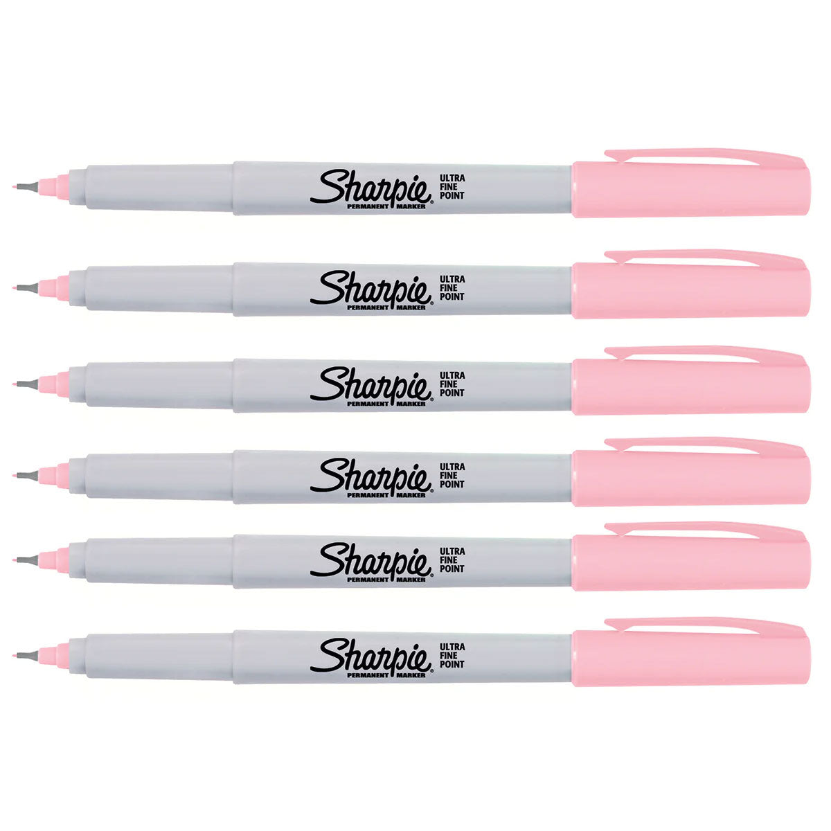 Sharpie Light Pink Ultra Fine Markers Pack of 6