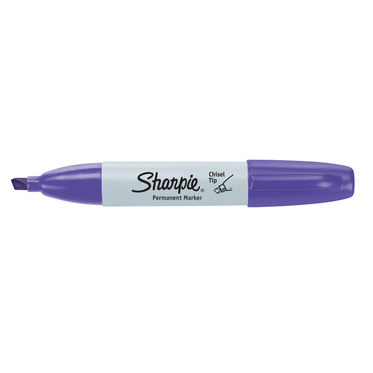 Sharpie Chisel Tip Purple Permanent Marker Sharpie Markers