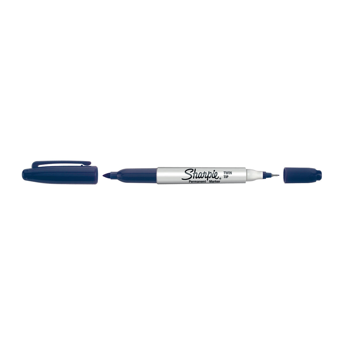 Sharpie Twin Tip Navy Marker Fine Point- Ultra Fine Point Permanent Marker