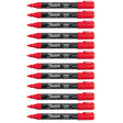 Sharpie Red Wet Erase Chalk Marker Pack of 12  Sharpie Wet Erase Marker