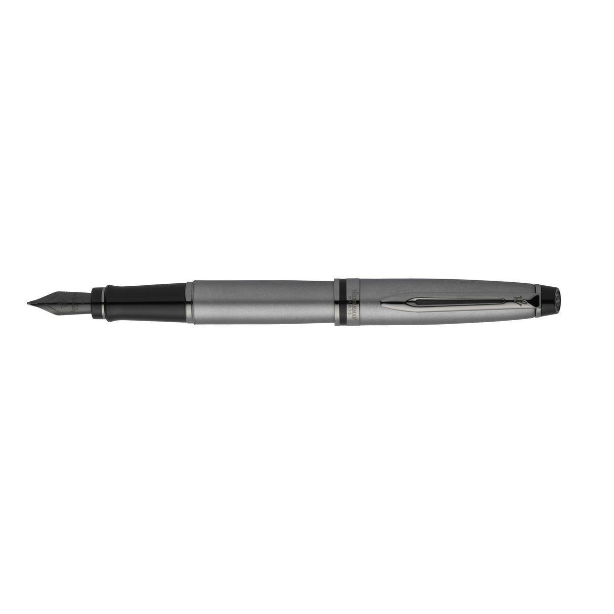 Waterman Expert Metallic Silver Fountain Pen Fine